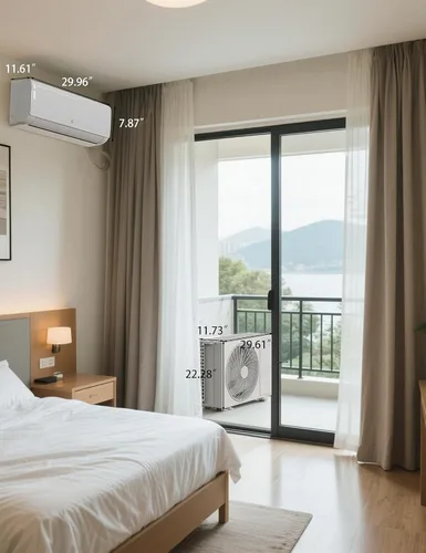 Vista 2 de Garvee 9,000 BTU Mini Split Air Conditioner with Heat Pump, 18.5 SEER, Cools Up to 750 Sq. Ft, Energy Efficient Inverter AC with Installation Kit &