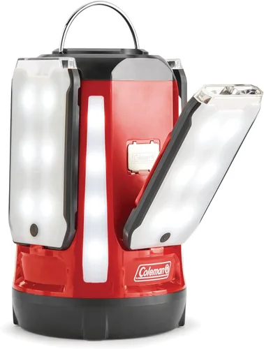 Vista 2 de Coleman Linterna LED multipanel: paneles de luz magnéticos recargables resistentes al agua linterna incorporada Puerto de carga USB; Excelente