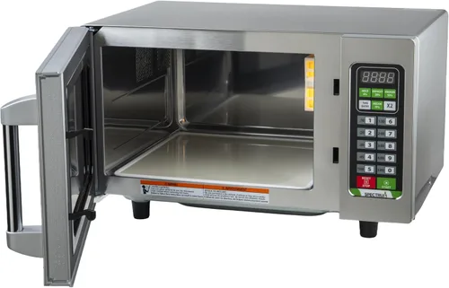 Vista 3 de Winco Microondas de grado comercial con controles táctiles, 1,000 W, 0,9 pies cúbicos