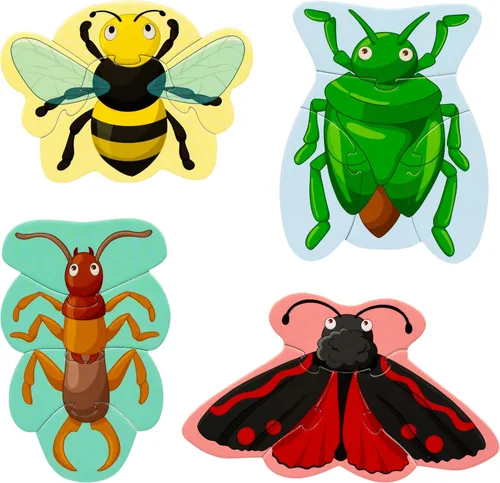 Vista 3 de Juego de cazadores de insectos de Orchard Toys, aprende a contar y habilidades de observación mientras corres para ser el primero en construir tu