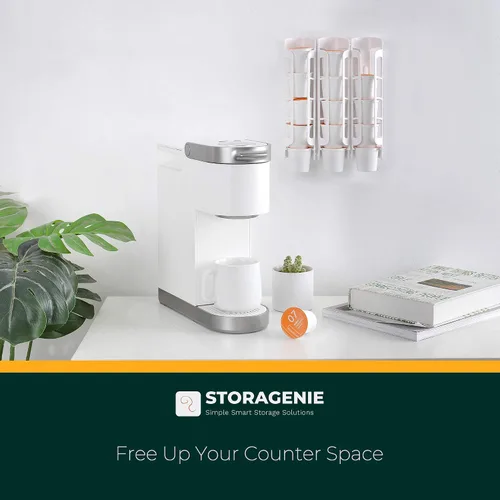 Vista 6 de STORAGENIE Soporte para cápsulas de café Keurig K-Cup, almacenamiento lateral de tazas K, organizador de cápsulas de café, perfecto para mostradores