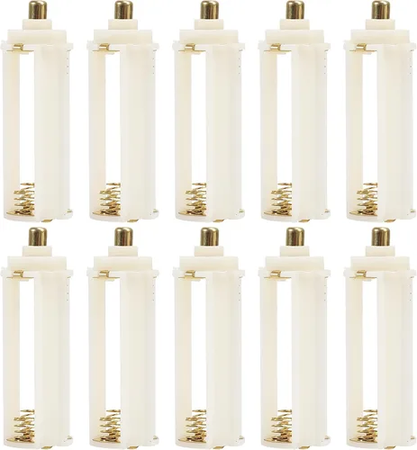 Vista 7 de 6 piezas de convertidor de batería de 3 pilas AA a D en paralelo, adaptador, soporte, convertidor de 3 AA a 1 D, conmutador de conversión, caja