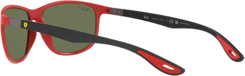 Vista 5 de Ray-Ban RB4394m Scuderia Ferrari Collection - Gafas de sol cuadradas