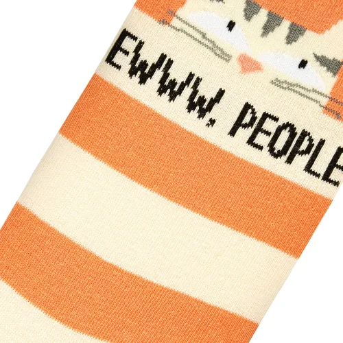 Vista 4 de Cool Socks My Dog, Cat is My Therapist Fun Print Calcetines para mujer, talla 5-10