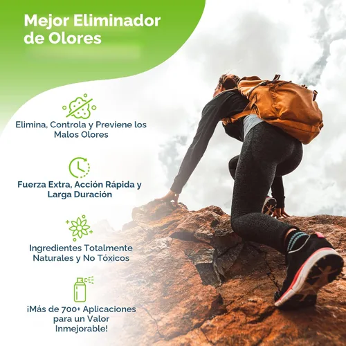 Vista 2 de Desodorante de pies y zapatos en aerosol, menta natural, combate el olor y el hedor causado por bacterias, aerosol refrescante, mejor que polvos