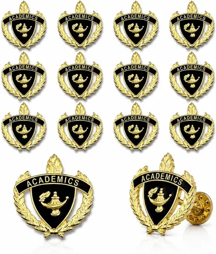 Vista 8 de Shop Awards and Gifts 1 Inch Academic Enamel Lapel Pins Excelencia Académica