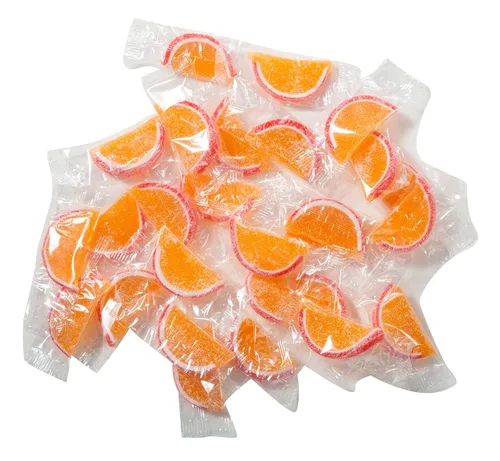 Vista 10 de Boston Fruit Slice - Dulces gomosos gourmet envueltos individualmente, caja de 1 libra (sandía)