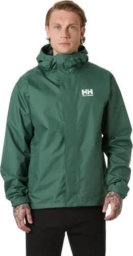 Vista 36 de Helly-Hansen Seven J - Chaqueta impermeable resistente al viento transpirable para hombre Sorbete de naranja 320