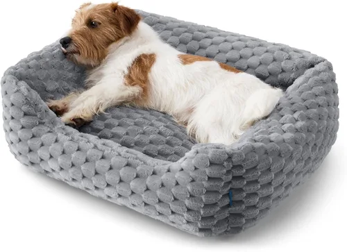 Vista 12 de Bedsure Linda cama lavable y esponjosa para gatos y gatitos de interior, 20 Gris