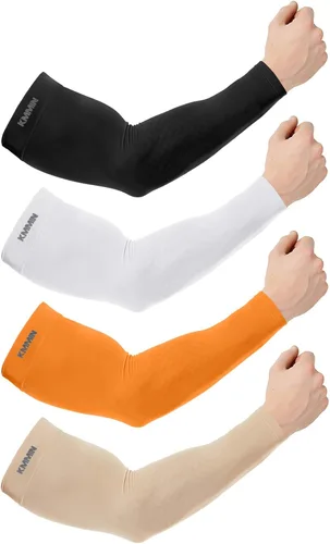 Vista 18 de KMMIN - Mangas para brazo con protección de rayos ultravioleta para conducción, ciclismo, golf, baloncesto.