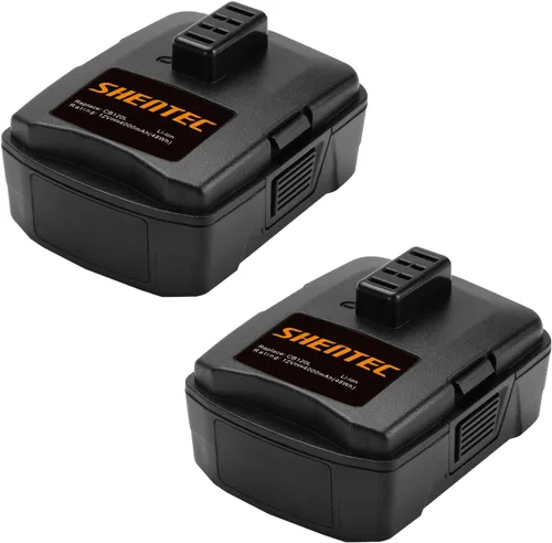 Vista 9 de Shentec Paquete de 2 baterías de 3.0Ah 12V compatibles con RYOBI CB120L CB121L BPL-1220 130503001 130503005, batería de litio de 12 V