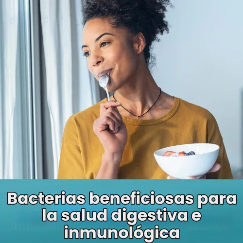 Vista 6 de Sanar Naturals Probióticos 60 mil millones de UFC 10 cepas con prebióticos para la salud digestiva intestinal e inmune Soporte GLP-1