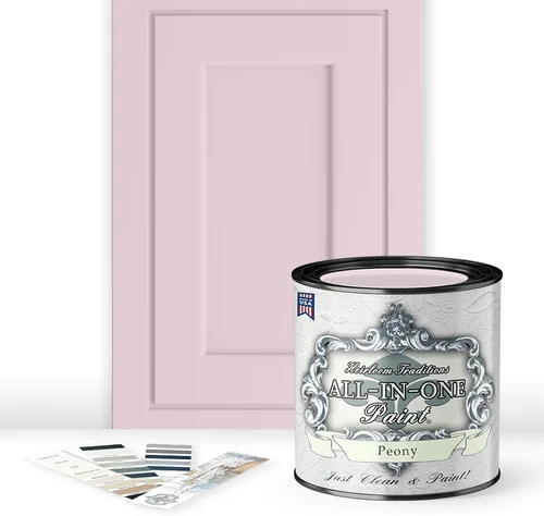 Vista 58 de Pintura TODO EN UNO, Abbey (gris cálido), Muestra de 8oz - Pintura duradera para gabinetes y muebles. Imprimación y capa superior incorporadas,