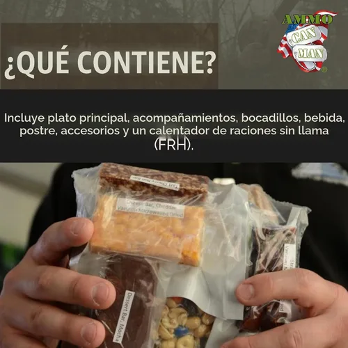 Vista 5 de Paquete variado US MRE de 12, caja A o B al azar