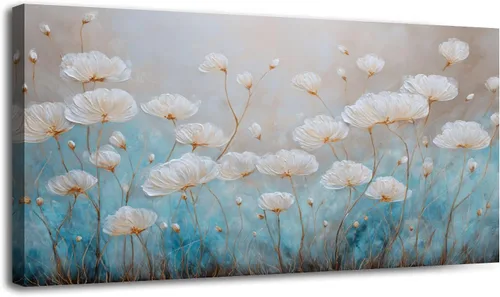 Vista 6 de 30"x 60" Large Wall Art Wall Decor Living Room Canvas Art Bedroom Office Black White Painting Picture Print on Canvas Wall Art for Living Room