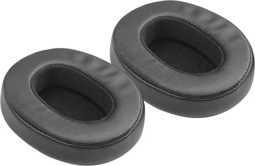 Vista 3 de MOLGRIA Almohadillas para los oídos, almohadillas de cuero de proteína de repuesto para Skullcandy Crusher Wireless Crusher Evo ANC HESH 3.0 Negro