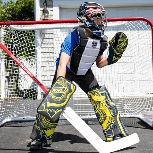 Vista 9 de Franklin Sports Conjunto de portero de hockey callejero extremo