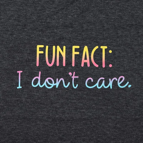 Vista 6 de Camiseta para mujer con frase divertida impresa en inglés