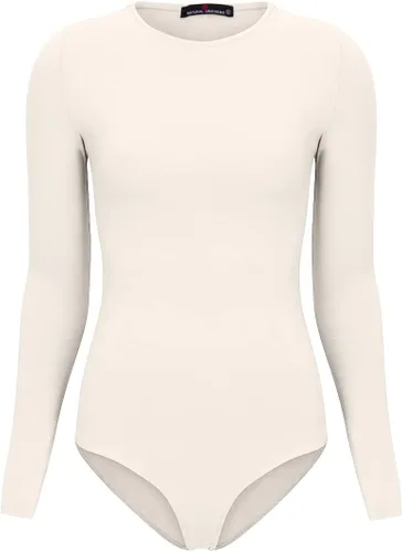 Vista 4 de Natural Uniforms Traje de cuerpo de manga larga, algodón transpirable elástico