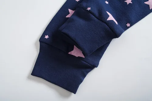 Vista 7 de Dolphin&Fish pijama suave para niños y niñas, 100% algodón, pijama de manga larga para niños