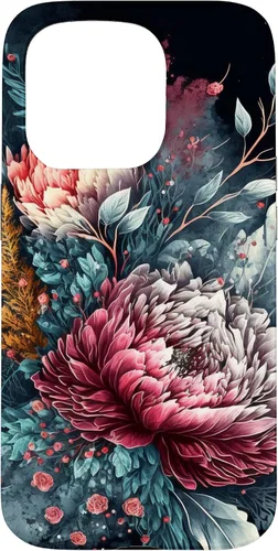Vista 14 de Winter Floral Flower Design Case for iPhone 17