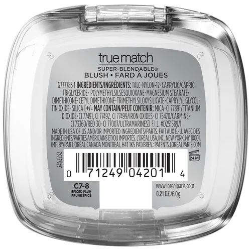 Vista 2 de L'Oreal Paris, Rubor True Match, 0.21 oz, (Spiced Plum)