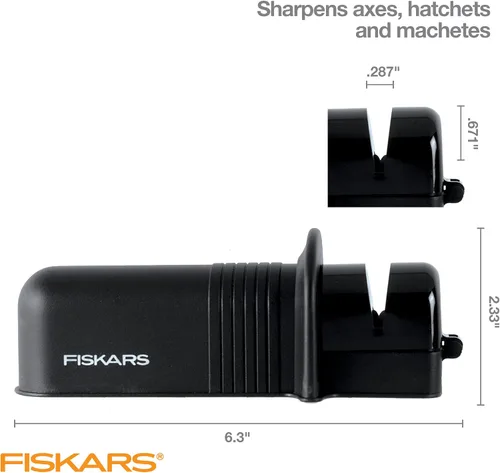 Vista 2 de Fiskars Brands 78616984 Afilador de cuchilloshojas, 1, Negro