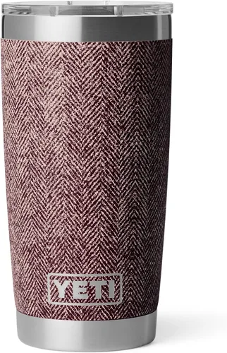 Vista 81 de YETI Rambler - Vaso de acero inoxidable con aislamiento al vacío de 20 onzas con tapa MagSlider Blanco