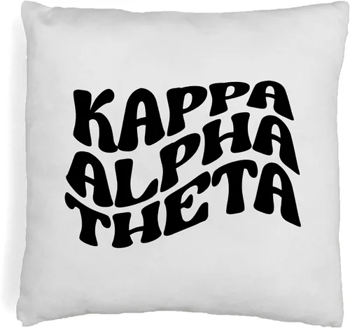 Vista 57 de sockprints Mod Alpha Chi Omega - Funda de almohada de 18 x 18 pulgadas, fundas de almohada de hermandad de mujeres - Almohada decorativa