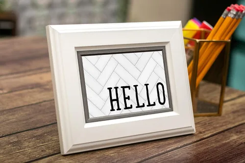 Vista 5 de Teacher Created Resources Postales modernas de Hello Farmhouse