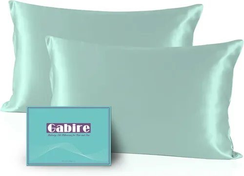 Vista 24 de Gabire Funda de almohada de seda de morera para cabello y piel, evita el acné, fundas de almohada de seda real de ambos lados, funda de almohada