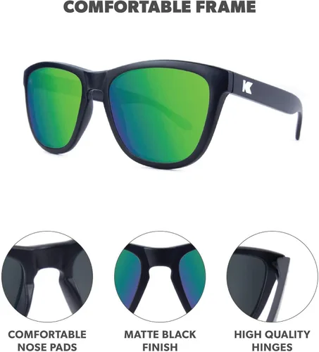 Vista 3 de Knockaround Gafas de sol polarizadas prémium para hombres y mujeres, protección UV400