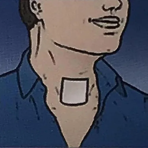 Vista 6 de Protector de estoma de cuello, protector de ostomía para cuello, calcomanías a prueba de polvo, transpirables, cómodas, desechables