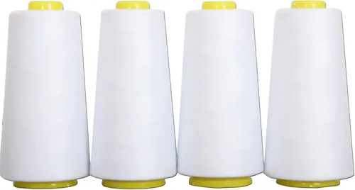 Vista 117 de Threadart Hilo Serger - Costura Poliéster - 2750 Yard Cono 40/2 - Aguamarina Polyester serger thread for overlock sewing, seams and garment