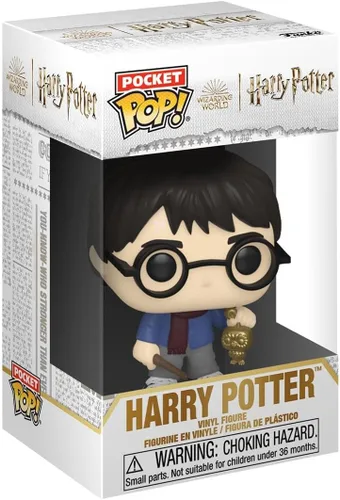 Vista 3 de Funko Pocket Pop! & Tee: Harry Potter - Navidad Harry - Niños S