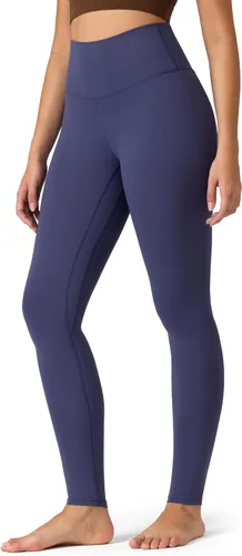 Vista 22 de Colorfulkoala Pantalones de yoga suaves de cintura alta para mujer, leggings de longitud completa Negro