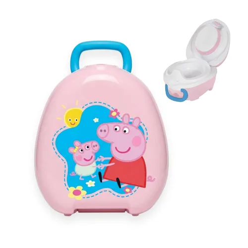Vista 15 de My Carry Potty - Orinal de viaje para niños de 18 meses a 3 años, gato Gato Blanco