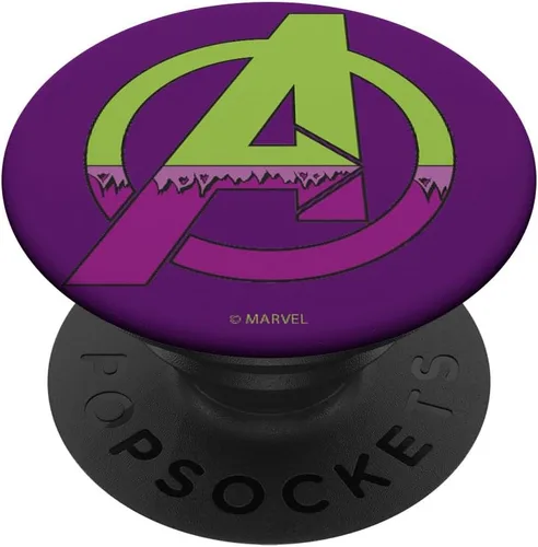 Vista 6 de Marvel Disfraz de Avengers Hulk PopSockets MagSafe PopGrip para iPhone
