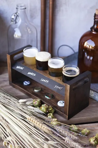 Vista 5 de PICNIC TIME Brown San Francisco 49ers Craft Beer Flight