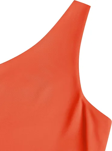 Vista 4 de ZAFUL Falda de 2 piezas para mujer con camiseta sin mangas, falda torcida de alta luz, vestido ajustado para fiesta, club, salida nocturna, cóctel