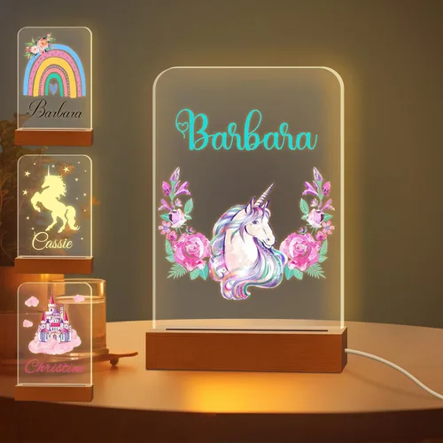 Vista 21 de Luz nocturna con foto personalizada, lámpara LED con nombre de corazón, lámpara acrílica personalizada con imagen, regalo para su novia, amante