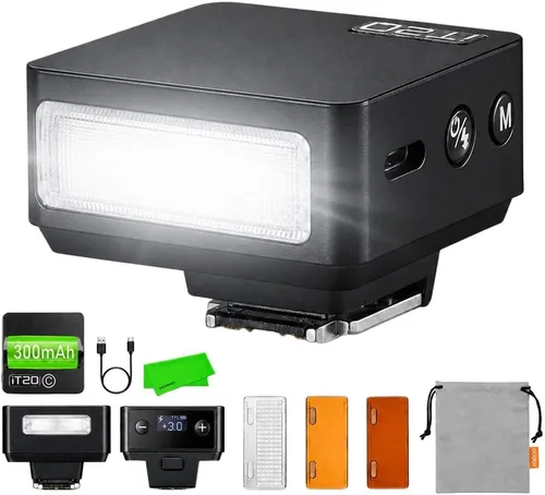 Vista 10 de Godox iT20 S IT20S TTL Mini cámara flash para Sony ZV-E10 a7IV a7CII a6700