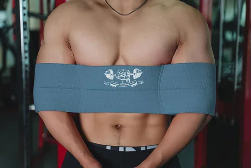 Vista 2 de Banda de eslinga para press de banca para hombres y mujeres, levantamiento de pesas de potencia, fitness, aumento de fuerza, ayuda con press