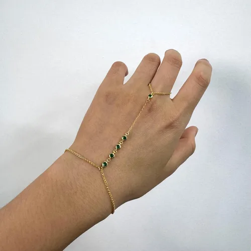 Vista 100 de Pulsera de plata de ley 925 para mujer, pulsera de mano para mujer, pulseras esclavas de 7 a 9 pulgadas ajustable