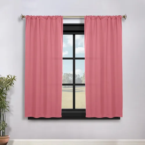 Vista 97 de Superior Cortinas opacas, oscurecimiento de habitación, dormitorio, cortinas, cocina, detalles de ventana de sala de estar, bloqueo solar, térmico