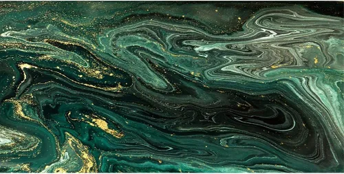 Vista 21 de Telón de fondo de fotografía con textura de mármol negro dorado de 5 x 4 pies, arte abstracto, fondo de fondo dorado de arena movediza líquida