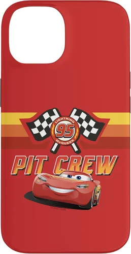 Vista 4 de Funda para iPhone 13 Pro Max Disney Pixar Cars Two Lightning McQueen Pit Crew 95