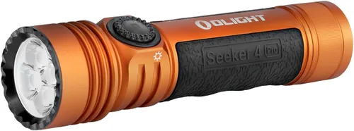 Vista 11 de OLIGHT Seeker 4 Pro - Linternas recargables de 4600 lúmenes, luz brillante de alta potencia con funda USB C, impermeable IPX8 para emergencias, Azul
