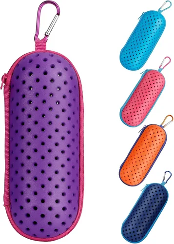Vista 8 de Estuche para Gafas de Natación para Gafas de Natación, Fundas Protectoras para Gafas con Clip, Gafas de Sol, Gafas, Deportes