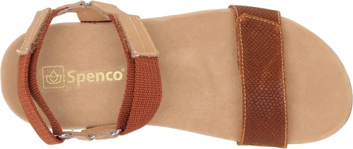 Vista 5 de Sandalia para mujer desconocida marrón 9